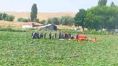 Ankara Temelli'de Eğitim Helikopteri Düştü: 2 Yaralı