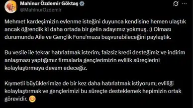 Bakan Göktaş'tan Başlık Parası Mağduru Çiftçi'ye Destek