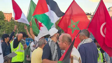 Bosna'dan Yola Çıkan Filistin Konvoyu Ankara'da Karşılandı