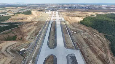 İstanbul Havalimanı 4. Ana Pistinde Çalışmalar Sona Yaklaştı