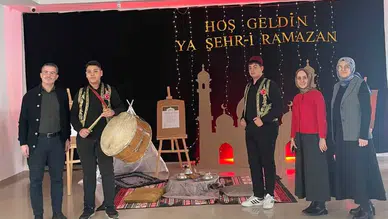Beypazarı’nda Liselilerden Ramazan’a Özel Davul ve Mani Etkinliği