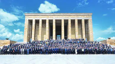 TOBB Heyeti Anıtkabir’i Ziyaret Etti: Şeref Defteri Mesajı