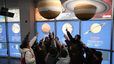 Mamak’ta Öğrenciler Uzayı Keşfetti: Ali Kuşçu Gökbilim Merkezi’ne Yoğun İlgi