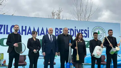 Kızılcahamam’da Atık Malzemelerle Konser İlgi Gördü