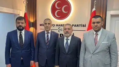 Sincan Belediye Başkanı Murat Ercan’dan MHP Sincan İlçe Başkanlığı’na Ziyaret