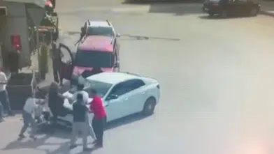 Ankara Çubuk’ta Husumetli Grupların Kavgası Kamerada