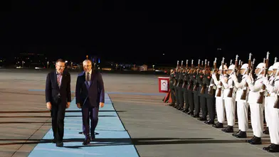 Letonya Cumhurbaşkanı Edgars Rinkevics Ankara'ya Geldi