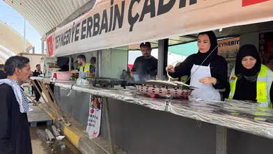 Esma Ersin Irak'ta Erbain Merasimlerine Katıldı