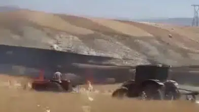 Ayaş'ta Ekili Arazide Çıkan Yangın Kontrol Altına Alındı
