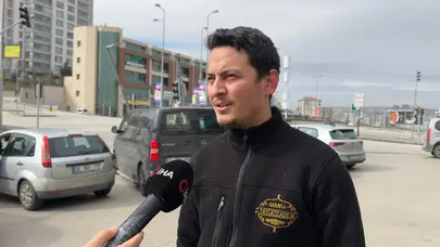 Etimesgut’ta Otomobil Tatlıcıya Girdi: Çalışan O Anları Anlattı