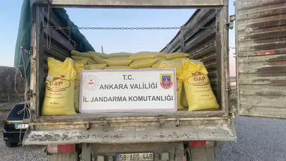 Ankara'da 30 Ton Sahte Gübre Ele Geçirildi