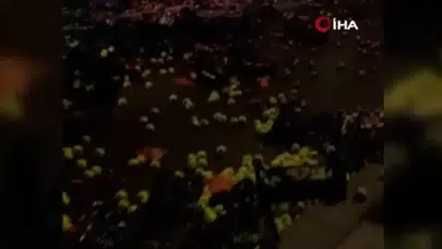 Ankara’da Yola Saçılan Elmalar Trafiği Aksattı