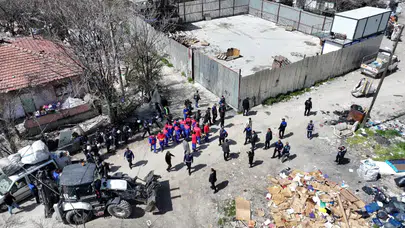 Sincan’da İhbar Üzerine Kapsamlı Temizlik: Atık Alanları Temizlendi