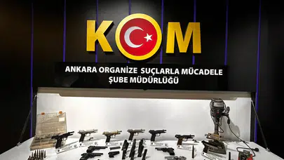 Ankara’da Silah Kaçakçılığı Operasyonu: 4 Şüpheli Tutuklandı