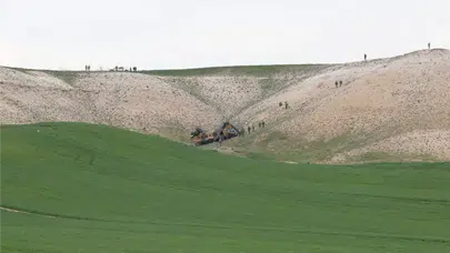 Ankara’da düşen askeri helikopter hangara kaldırılacak