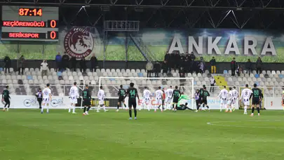 Keçiörengücü ile Serikspor Yenişemedi: 0-0