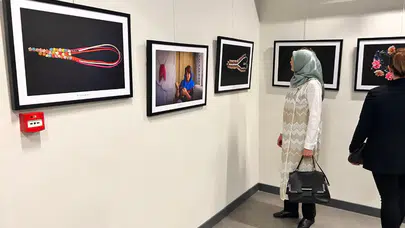 Ankara’da “Kalbin Emeği” Sergisi Sanatseverlerle Buluştu