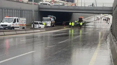 Ankara’da Sağanak Sonrası Alt Geçitler Göle Döndü