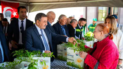 Gölbaşı’nda 190 Bin Ata Tohumu Fidesi Dağıtıldı