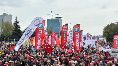 Ankara’da 1 Mayıs Coşkusu: Emekçiler Tandoğan Meydanı’nda Buluştu