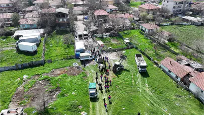Sincan’da Kaçak Ahırlar Kapatıldı: 108 Kamyon Atık Temizlendi