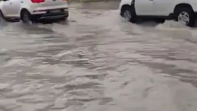 Ankara’da Sağanak Etkili Oldu: Yollar Göle Döndü