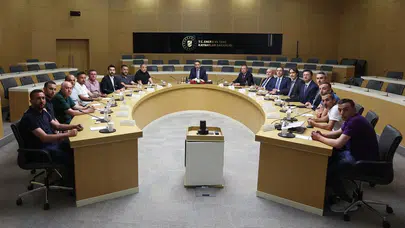Bakan Bayraktar Doruk Madencilik İşçilerini Kabul Etti