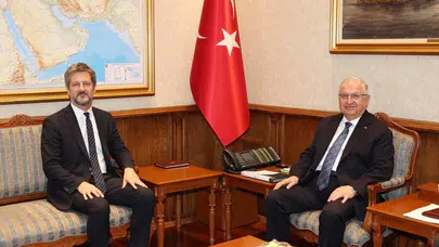 Bakan Yaşar Güler, Macaristan Büyükelçisi Viktor Matis'i Kabul Etti