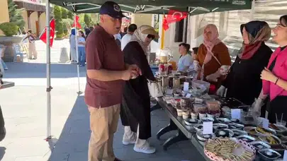 Çamlıdere'de Gazze İçin Yardım Sergisi ve Farkındalık Etkinliği Düzenlendi
