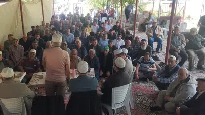 Beypazarı Aşağıgüney’de Yağmur İçin Şükür Duası Düzenlendi