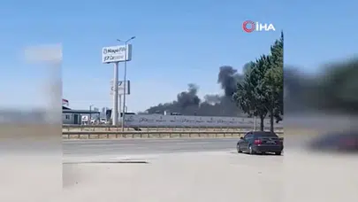Ankara Gölbaşı’nda Fabrika Yangını Paniğe Neden Oldu