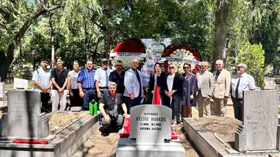 Türk Havacılığının Öncüsü Vecihi Hürkuş Kabri Başında Anıldı