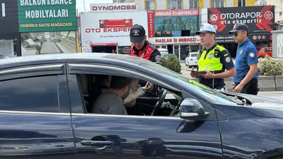 Ankara'da NATO Zirvesi Öncesi Trafik Denetimleri Sıkılaştırıldı