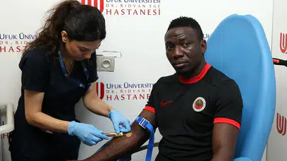 Gençlerbirliği futbolcuları yeni sezon öncesi sağlık kontrolünden geçti