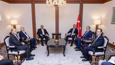 Bakan Fidan, Hamas Siyasi Büro Şefi Halil Hayye ile Görüştü