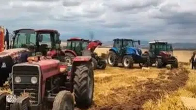 Çubuk'ta Arazi Yangını Köylülerin Hızlı Müdahalesiyle Söndürüldü
