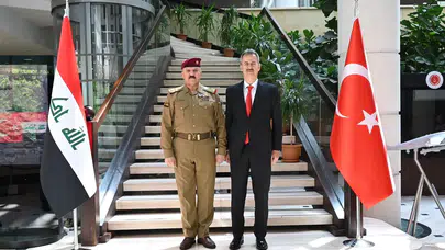 Haluk Görgün, Iraklı Komutan Al-Shammari ile Savunma İş Birliğini Görüştü