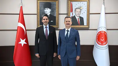 Haluk Görgün, Katar'ın Ankara Büyükelçisi Al-Henzab'ı Kabul Etti
