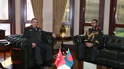 Genelkurmay Başkanı Bayraktaroğlu, Bangladeş Kara Kuvvetleri Komutanı'nı Ağırladı