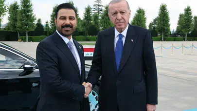 Cumhurbaşkanı Erdoğan, Irak Başbakanı Ali Zeydi’yi Resmi Törenle Karşıladı