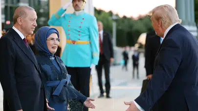 Erdoğan Çifti, NATO Liderleri Onuruna Külliye'de Resepsiyon Verdi