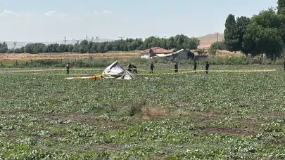 Ankara Temelli'de Eğitim Helikopteri Düştü: 2 Yaralı