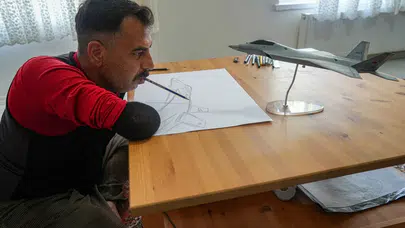İki Kolunu Kaybetti, KAAN'ın Görsel Modelleyicisi Oldu