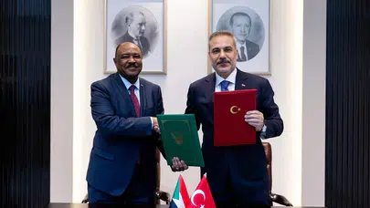 Bakan Fidan, Sudanlı Mevkidaşı Salem ile Ankara'da Görüştü