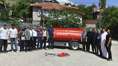 ABB’den kırsal mahallelere 80 yeni yangın tankeri desteği