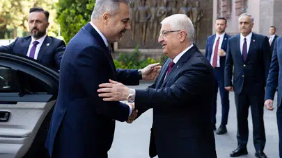 Bakan Hakan Fidan, Milli Savunma Bakanı Yaşar Güler ile Görüştü