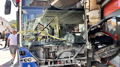 Ankara'da EGO Otobüsü İş Yerine Girdi: 7 Kişi Yaralandı