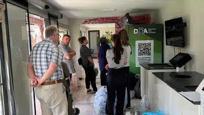 Kızılcahamam'da depozito iade sistemine vatandaşlardan yoğun ilgi