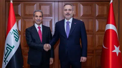 Hakan Fidan, Irak Yüksek Yargı Konseyi Başkanı Zeydan'ı Kabul Etti