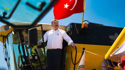 Gölbaşı'nda Karabuğday Hasadı Başladı, Marka Süreci Açıklandı